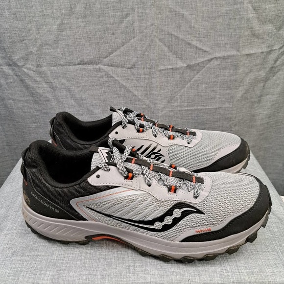 %Saucony • Excursion TR15 • Gray Running Shoes Sneakers Men’s Sz 14 /  A53 - Picture 2 of 12